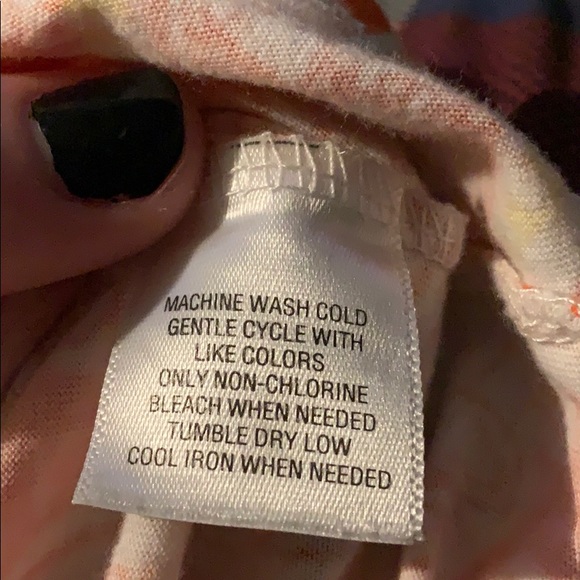 Orange Patterned Top - Picture 6 of 7